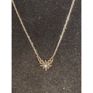 16"-18" Adjustable Starburst Necklace Jewelry